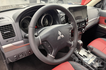 Mitsubishi Pajero 4 Перетяжка руля
