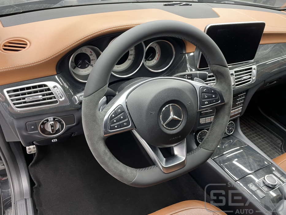 Mercedes CLS (C218) Перетяжка руля| Автоателье СеалАвто | Москва