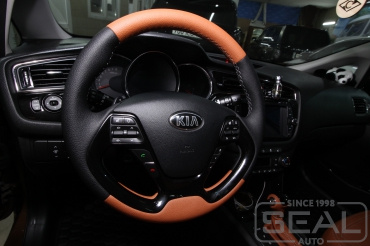KIA Cee'd Перетяжка руля и ручки КПП