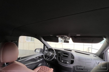 Mercedes Vito Перетяжка потолка автомобиля