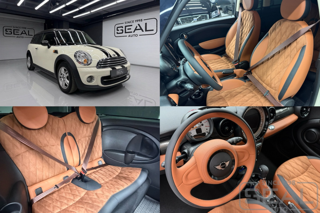 MINI Clubman Перетяжка салона автомобиля| Автоателье СеалАвто | Москва