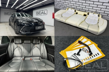 Toyota Camry Установка подогрева задних кресел