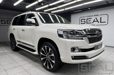 Toyota Land Cruiser 200 Перетяжка потолка