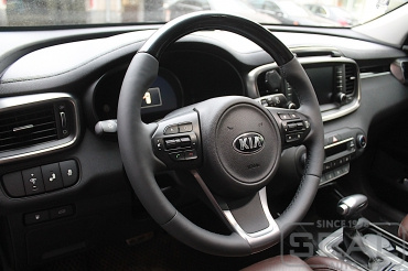 KIA Optima Перетяжка руля