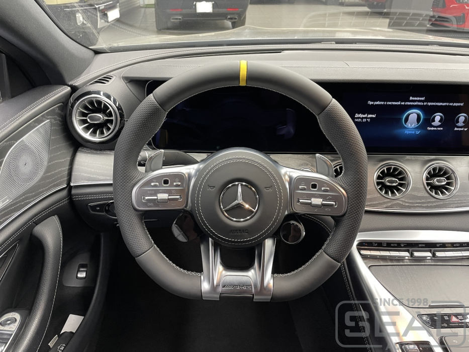 Mercedes AMG GT Перетяжка руля и установка подогрева| Автоателье СеалАвто | Москва