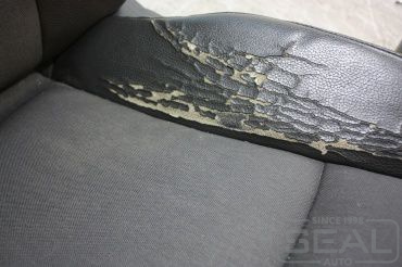 Saab Ремонт кожаного сидения