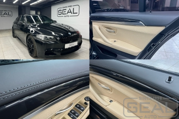 BMW 5-series F10 Перетяжка дверных панелей