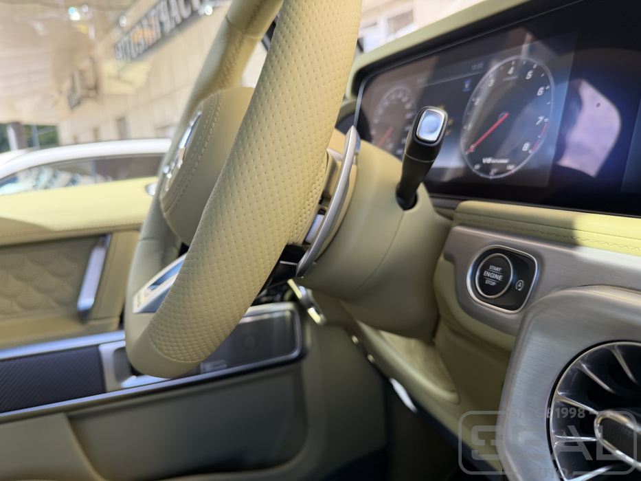 Mercedes Gelandewagen Перетяжка кожей салона | Автоателье СеалАвто | Москва