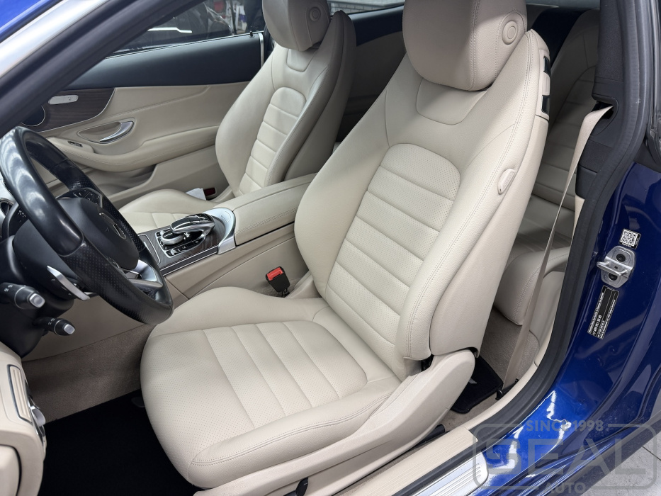 Mercedes С-class (W205) Замена обивки кресла| Автоателье СеалАвто | Москва