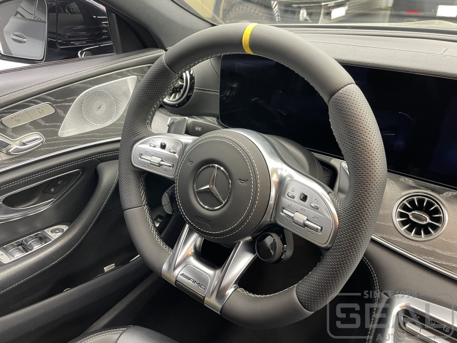 Mercedes AMG GT Перетяжка руля и установка подогрева| Автоателье СеалАвто | Москва