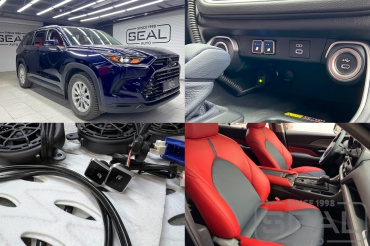 Toyota Grand Highlander Установка вентиляции