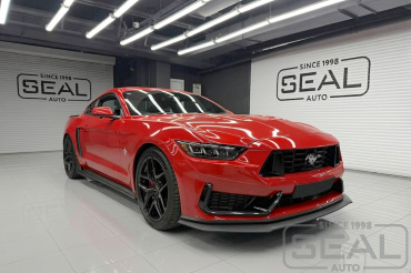 Ford Mustang Перетяжка потолка