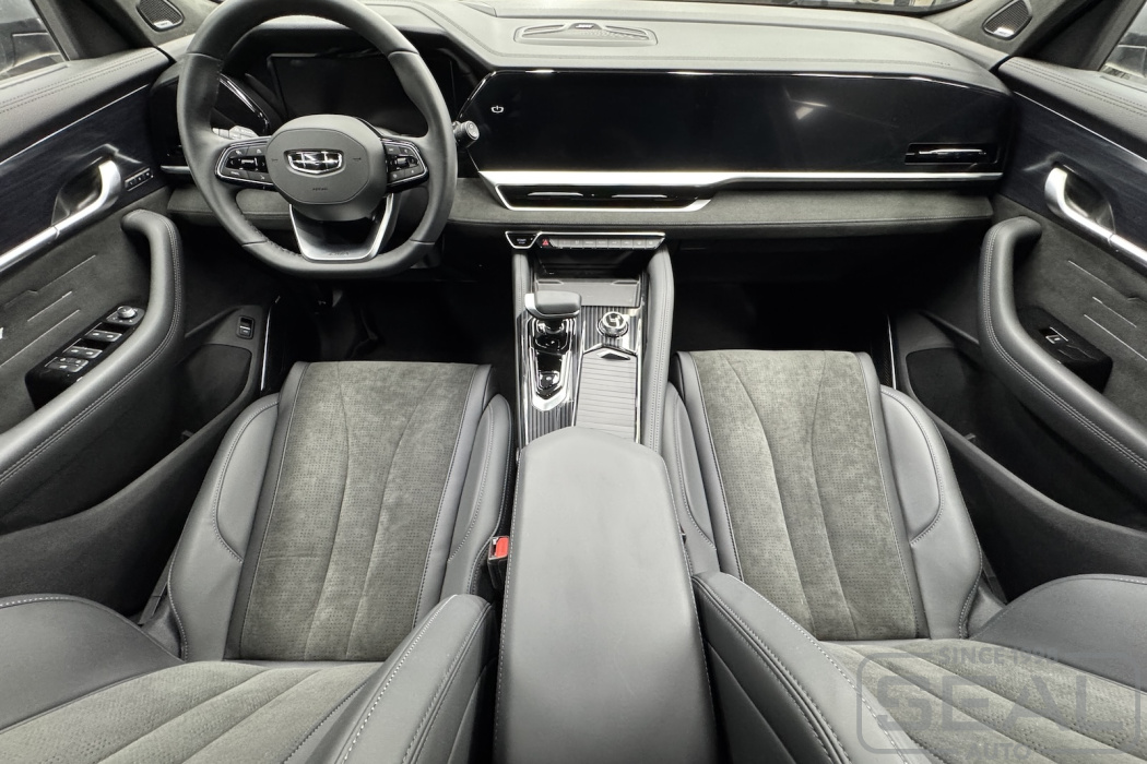 Geely Monjaro: удлинение сидений в автоателье СеалАвто