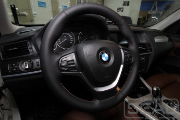BMW Х3 (F25) Перетяжка руля