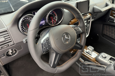 Mercedes Gelandewagen Перетяжка руля и клаксона