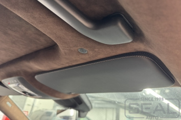 Mercedes GLE-klasse Перетяжка потолка из Алькантары