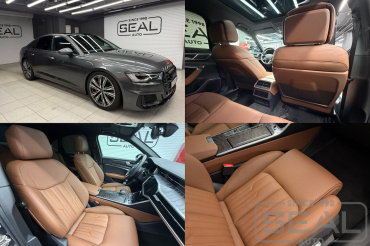Audi А6 Перетяжка сидений кожей