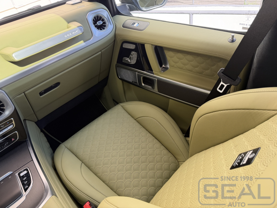 Mercedes Gelandewagen Перетяжка кожей салона | Автоателье СеалАвто | Москва