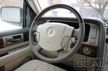 Lincoln Navigator Перетяжка руля