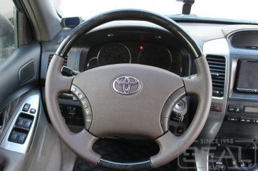 Toyota Land Cruiser Prado 120 Перетяжка руля и клаксона