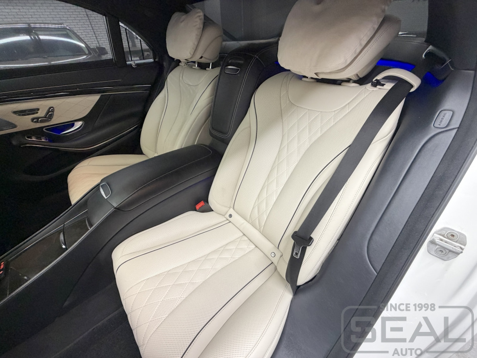 Mercedes S-класс (W222) Перетяжка сидений и руля| Автоателье СеалАвто | Москва