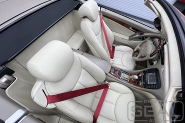 Mercedes SL Замена ленты ремней безопасности