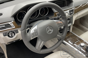 Mercedes E-class Перетяжка руля