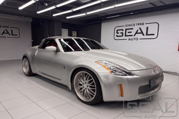 Nissan 350Z Реставрация кожи сиденья