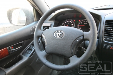 Toyota Prado 120 Перетяжка руля и клаксона