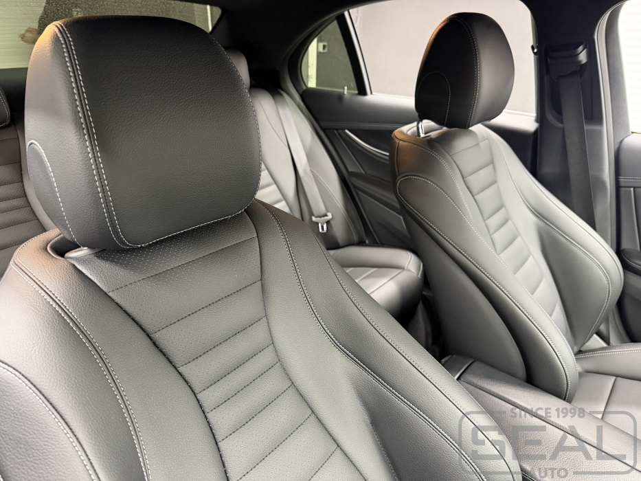 Mercedes E-class (W213) Перетяжка сидений и руля| Автоателье СеалАвто | Москва