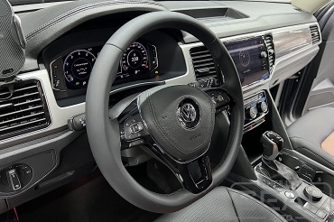 Volkswagen Teramont Перетяжка руля с установкой подогрева