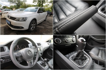 Volkswagen Jetta Перетяжка руля, ручек кпп и ручного тормоза