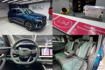 Geely Monjaro Установка подогрева руля и сидений