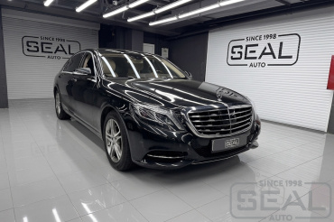 Mercedes S-class (W222) Ремонт кожи сиденья