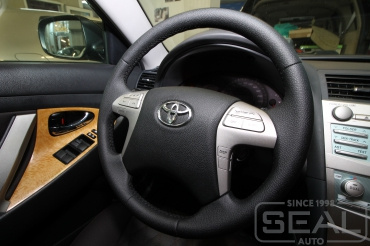 Toyota Camry XV40 Перетяжка руля и клаксона