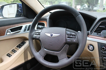 Hyundai Genesis Перетяжка руля