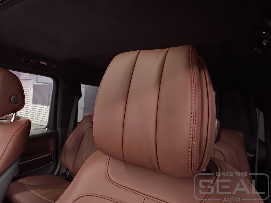 Mercedes Gelandewagen Перетяжка салона кожей| Автоателье СеалАвто | Москва