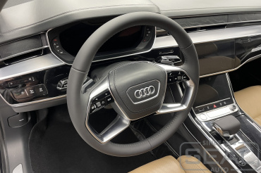 Audi A8 Перетяжка руля