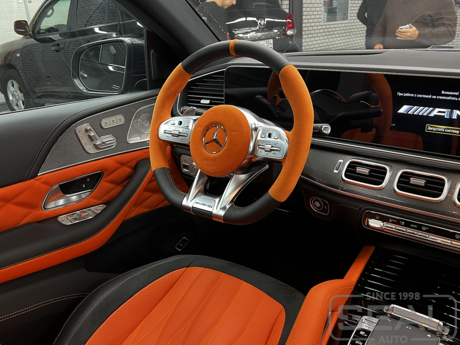 Mercedes GLE Перешив салона автомобиля| Автоателье СеалАвто | Москва
