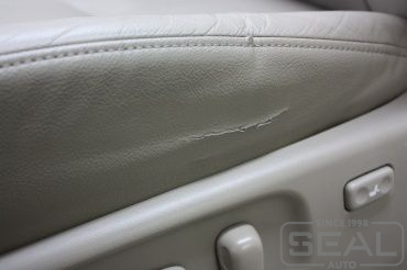 Toyota RAV 4 Ремонт кожаного сиденья