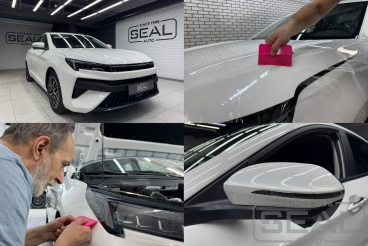 Москвич 6 Оклейка зон риска автомобиля