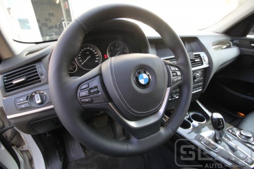 BMW X3 Перетяжка руля и клаксона