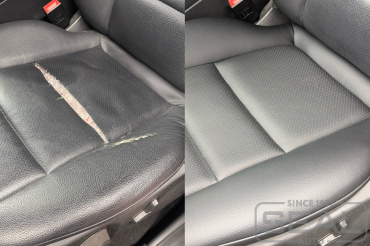 Mercedes GLK Ремонт кожаного сиденья
