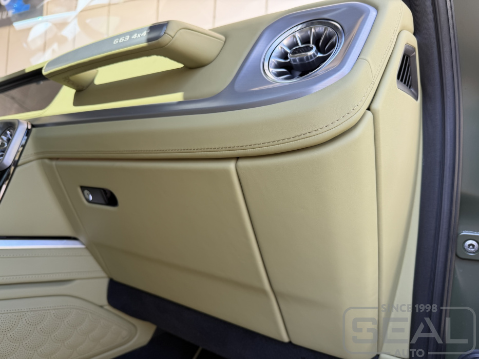 Mercedes Gelandewagen Перетяжка кожей салона | Автоателье СеалАвто | Москва