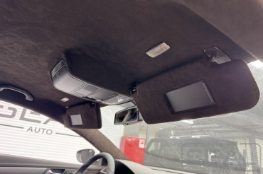 Volkswagen Passat B7 Перетяжка потолка Алькантарой