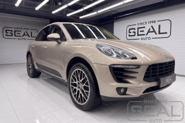 Porsche Macan Тиснение на коже