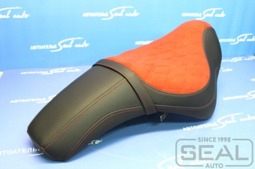 Honda Schadow VT750 Перетяжка сидения мотоцикла