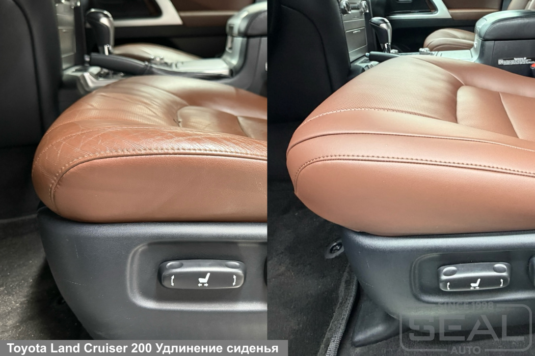 Toyota Land Cruiser 200 Фото до и после удлинения сиденья