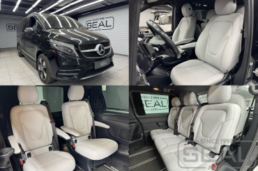 Mercedes V-klasse Перетяжка сидений автомобиля
