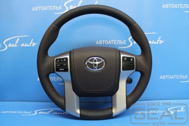 Toyota Land Cruiser Prado 150 Перетяжка руля и клаксона